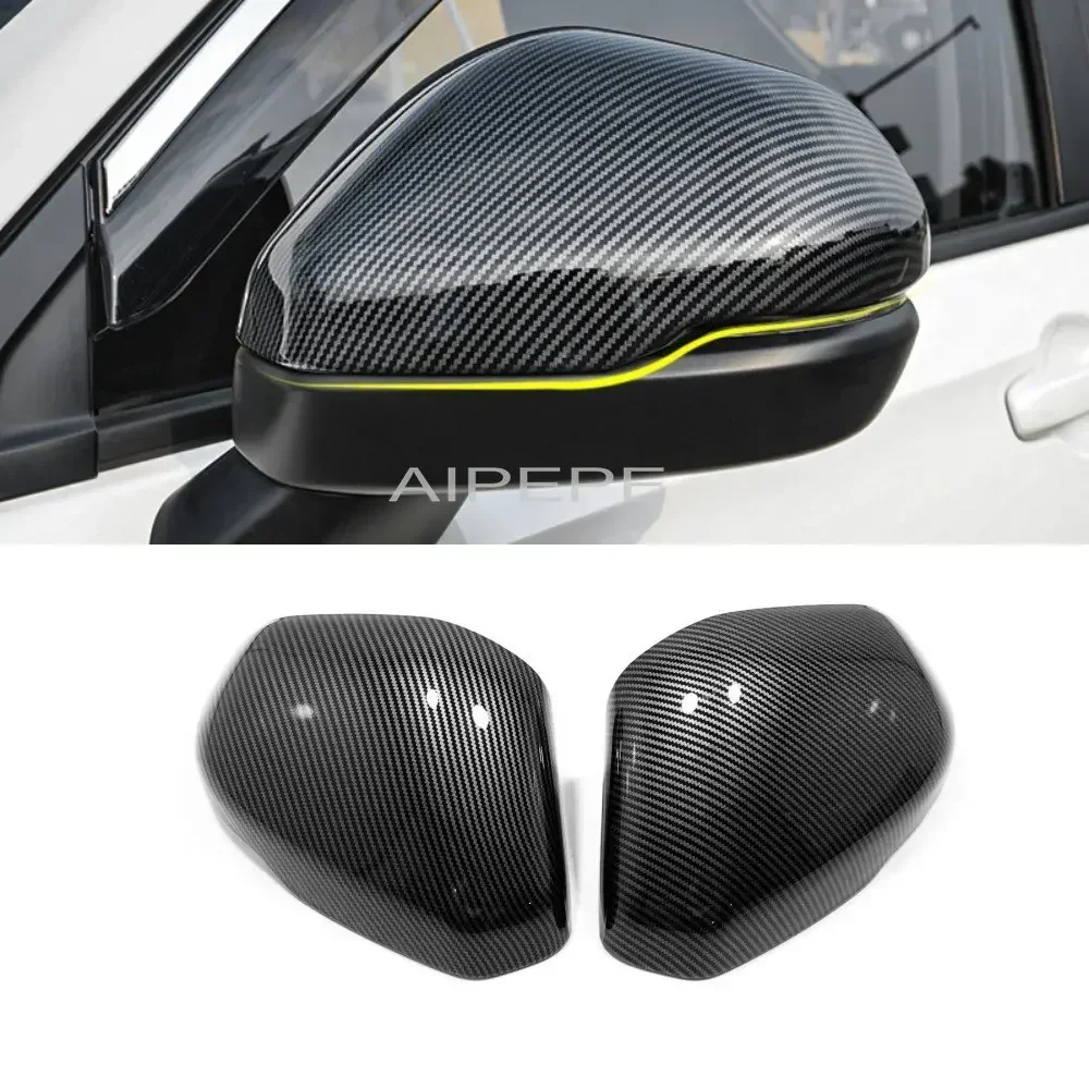 For Honda ZR-V HRV HR-V 2022 2023 Side Mirror Covers Rearview Mirror Cap Trim Frame Car Exterior Accessories