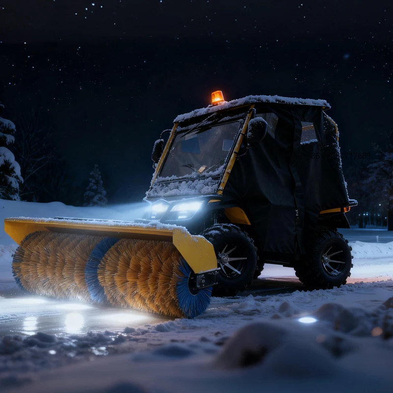 

Original Factory Sale Four Wheels Ride on Snow Remover Street Snow Sweeper Trucks