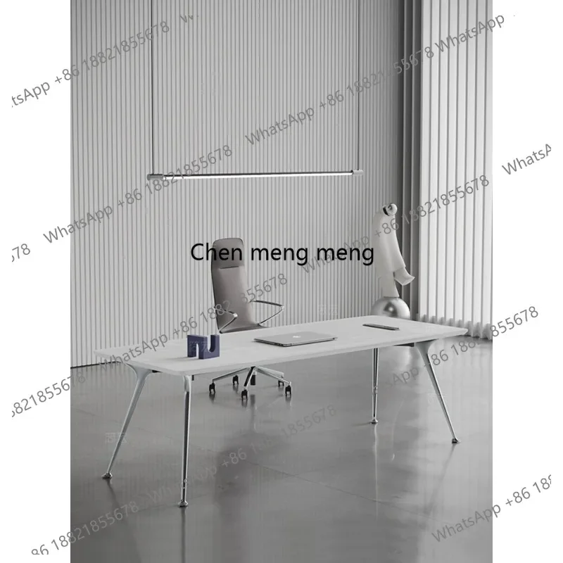 Boss Office Desk and Chair Combination Manager Supervisor President Simple Modern Minimalist Fashion Office Single