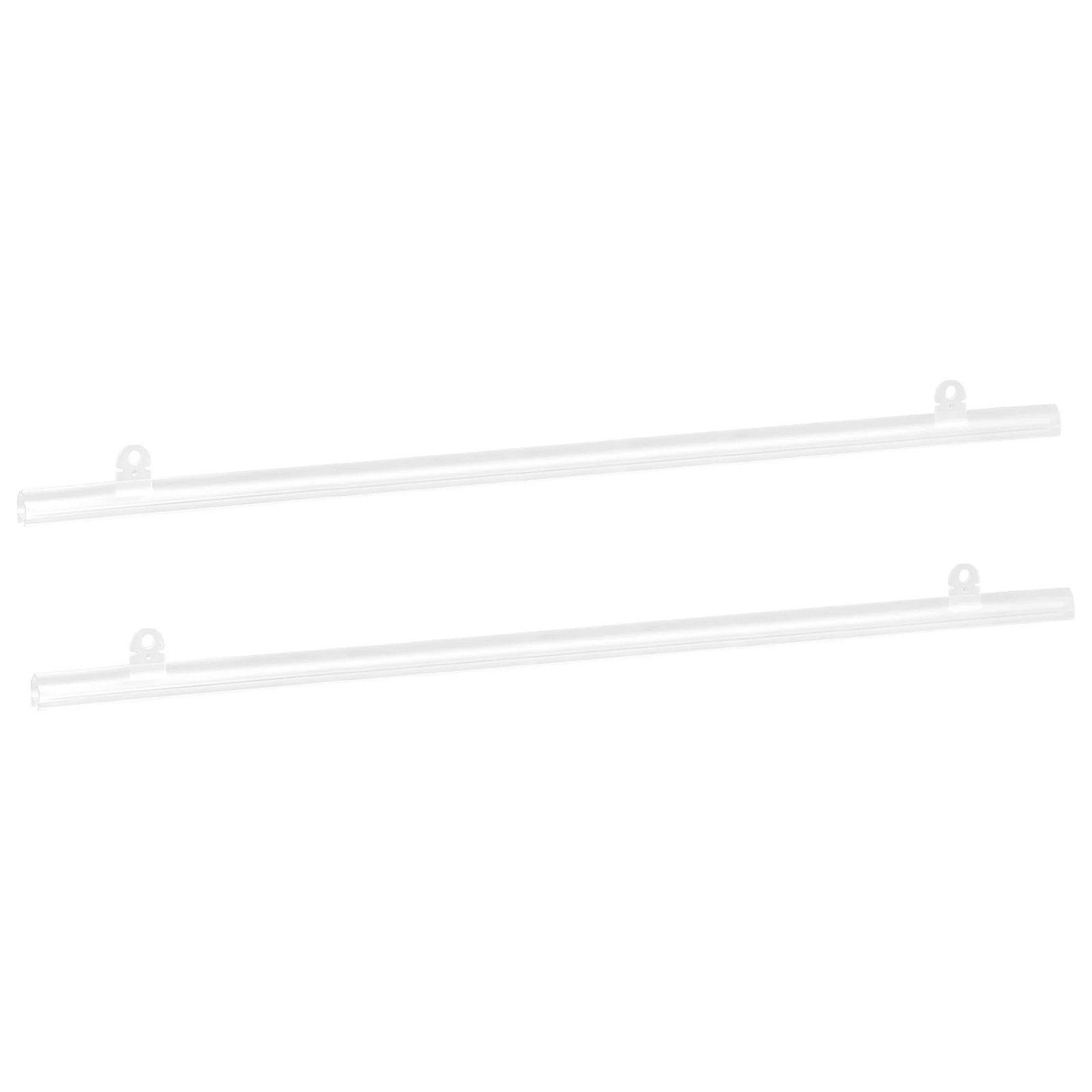 

PVC Poster Hanger Rail Poster Strip Bar Clear with Clips for Poster, Map