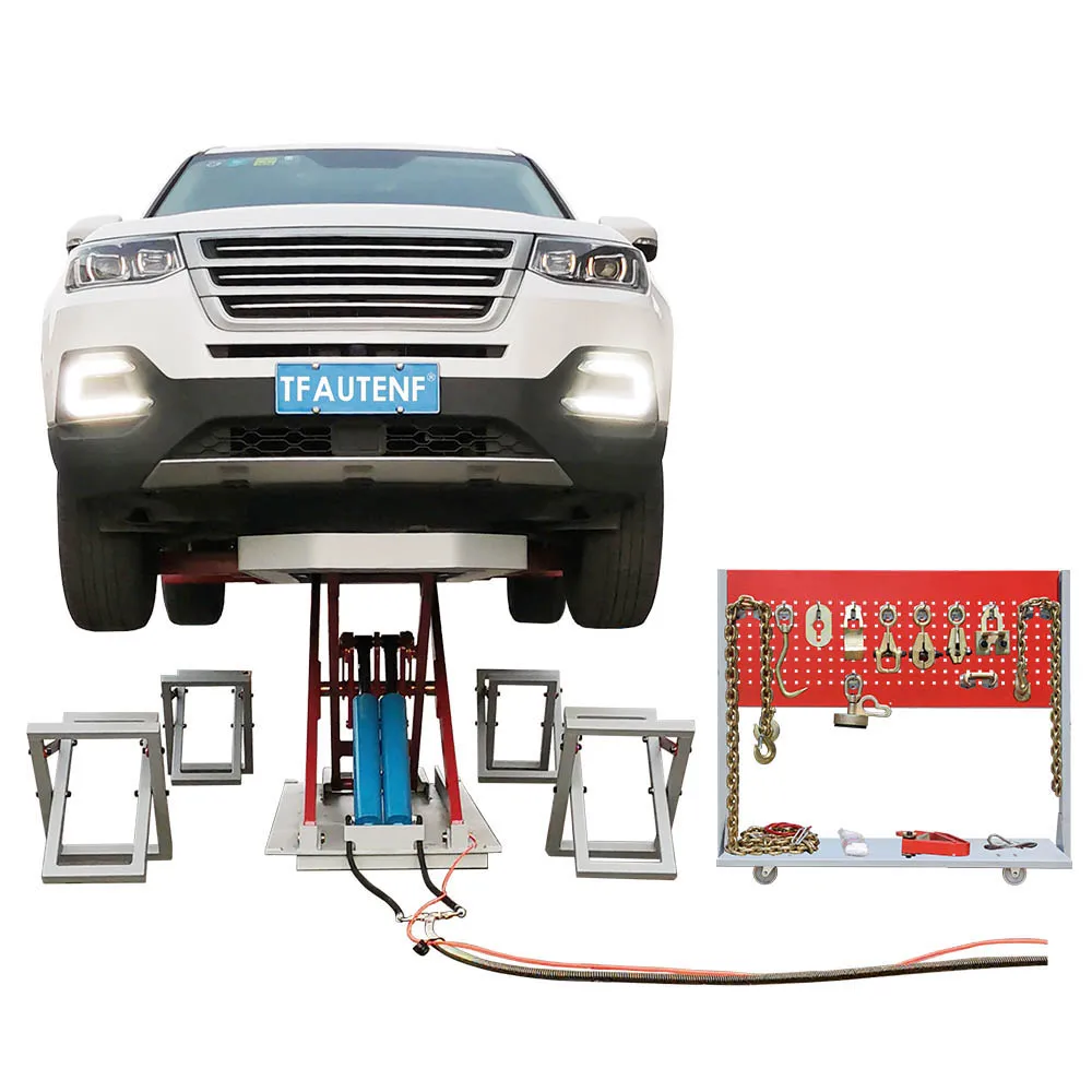 Autenf China auto body chassis straightening portable frame machine for autobody frame repair rack