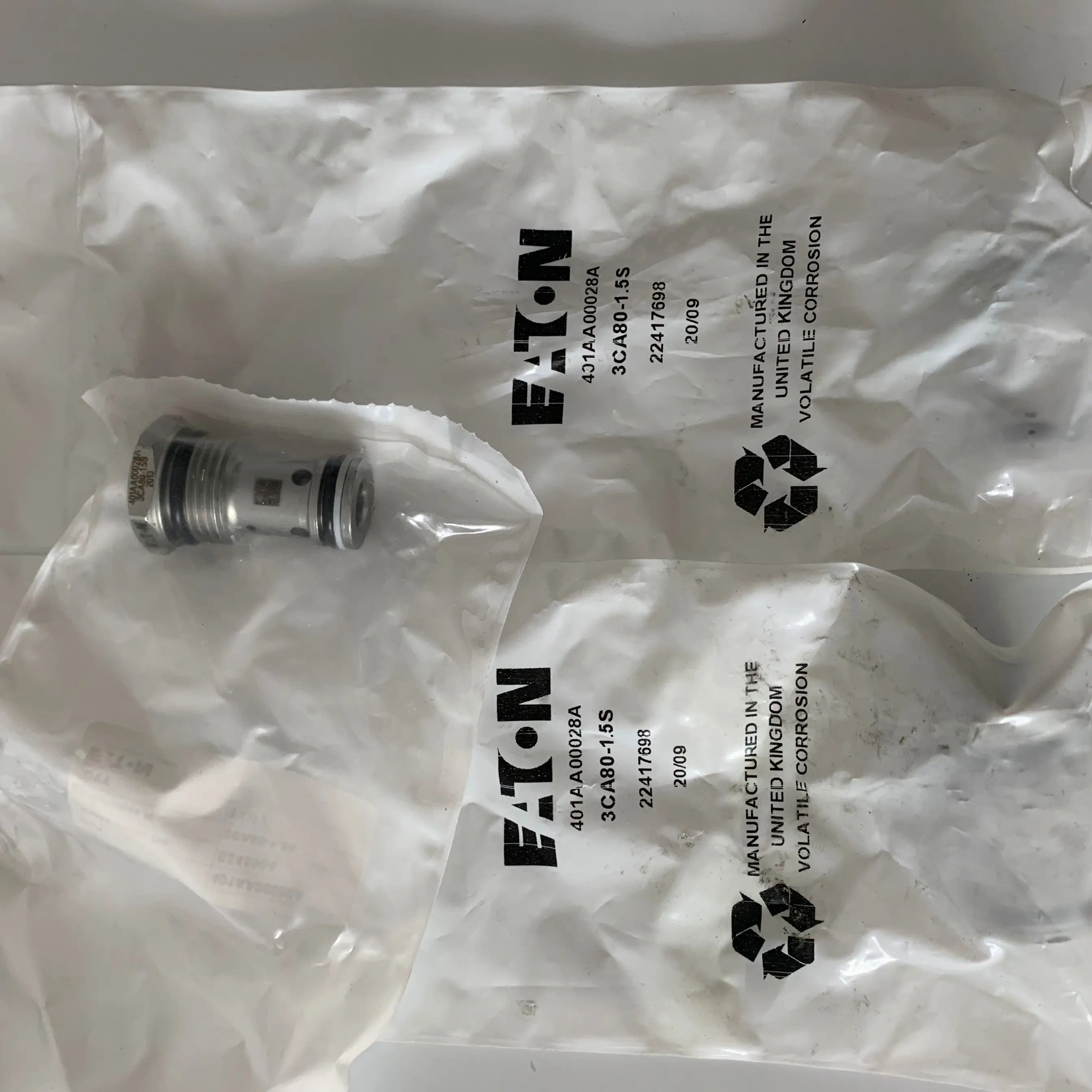 3CA80-1.5S 401AA00028A Original Cartridge Valve DAN FOSS ea  ton vick  ers IH  3ca80 1.5s in Stock origin competitive