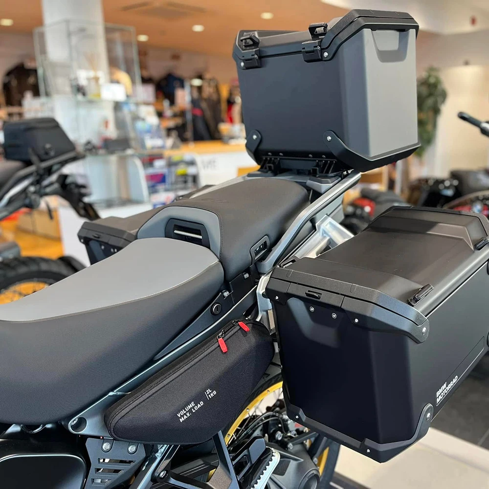 Nuevo para BMW R1300GS Adventure R 1300 GSA R1300 GS ADV 2024 2025 bolsa de marco lateral para motocicleta bolsas de almacenamiento bolsa impermeable