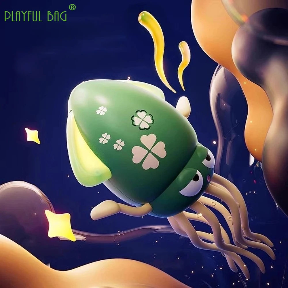 Pulpo eléctrico para gatear, robótica interactiva, oscilante, móvil, caminar, baile, pulpo, luces musicales, juguetes para niños, regalo VG211