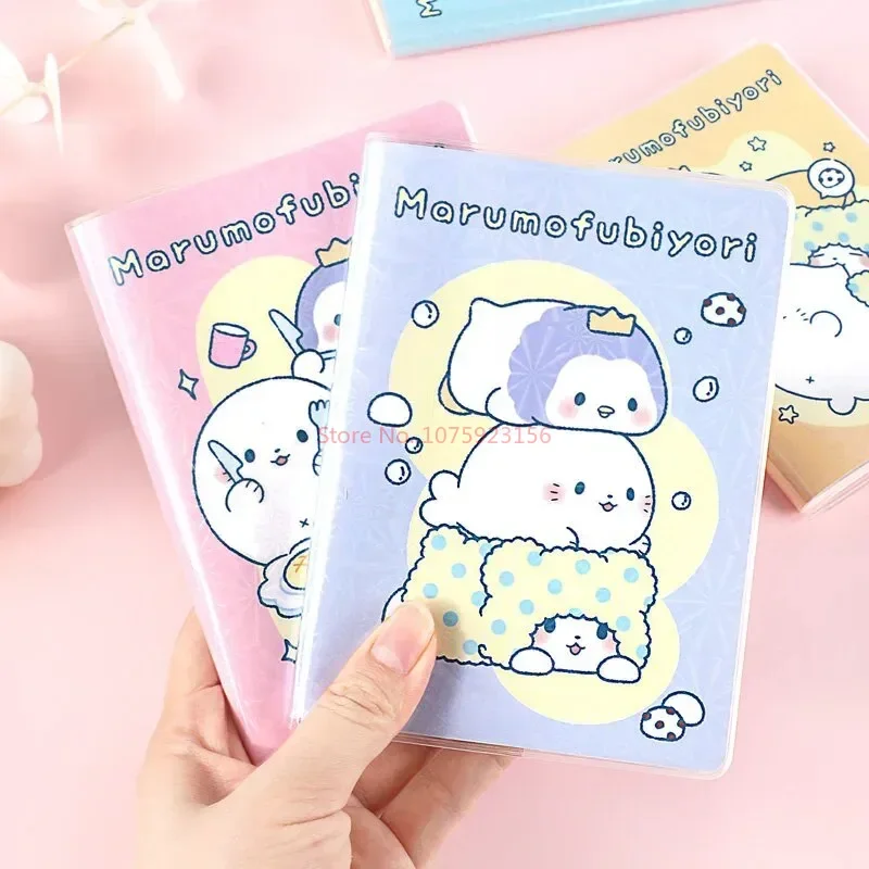 Imagem -05 - Portátil Kawaii Sanrio Material de Escritório Manta Marumofubiyori Urso Cadernos do Bolso Fim de Semana Livro Palavras Portáteis Cadernos Escrita Pads