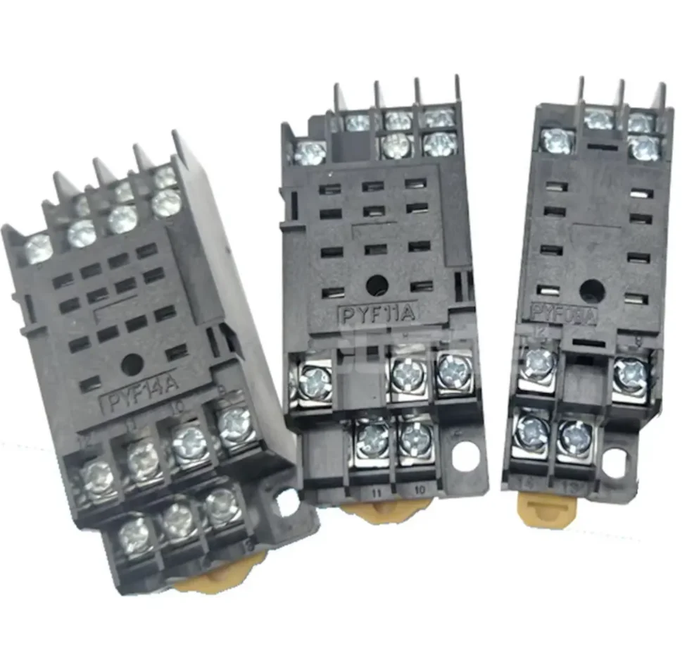 Sockelbasis PYF08A PYF11A PYF14A PTF08A PF113A PF083A 8 Pins 11 Pins 14 Pins für Relais-Timer MY2NJ MY3NJ MY4NY ST3PF AH3-3 – Detail 2