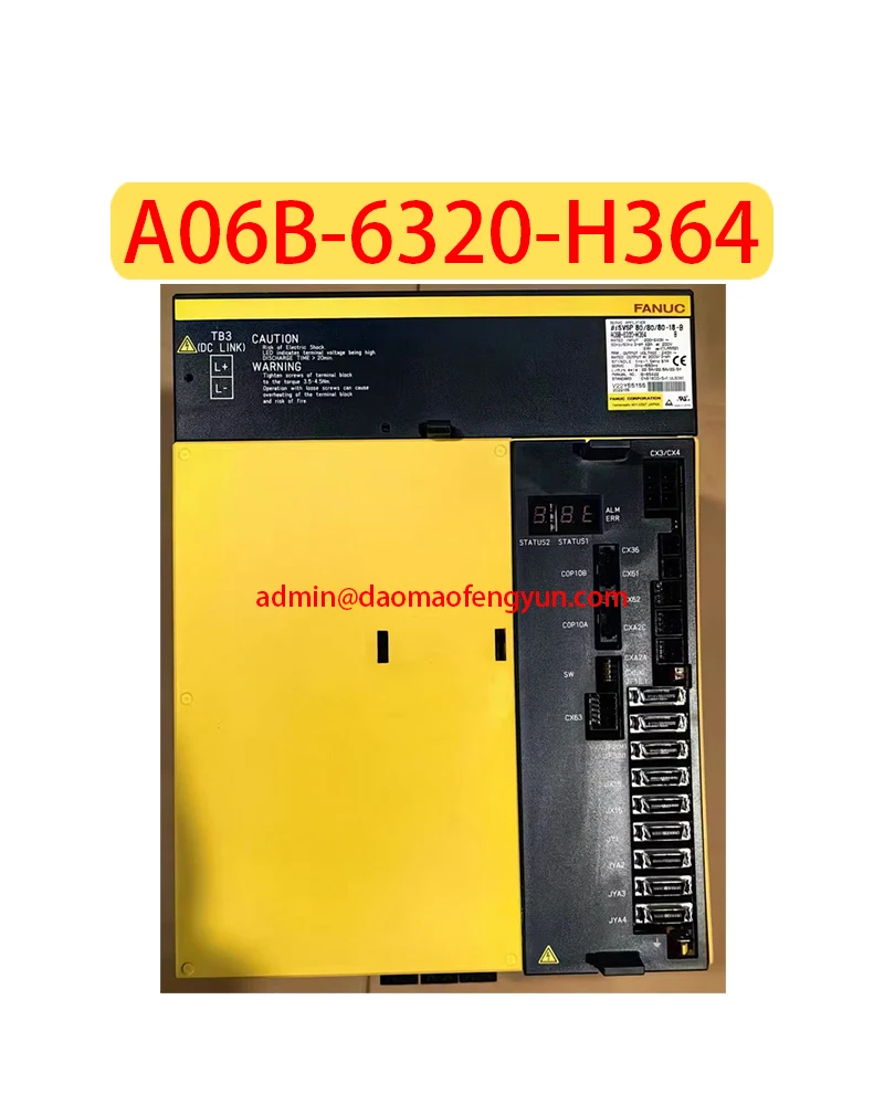 A06B-6320-H364 Used Four-in-one drive, new one-piece drive A06B 6320 H364，Fast shipping
