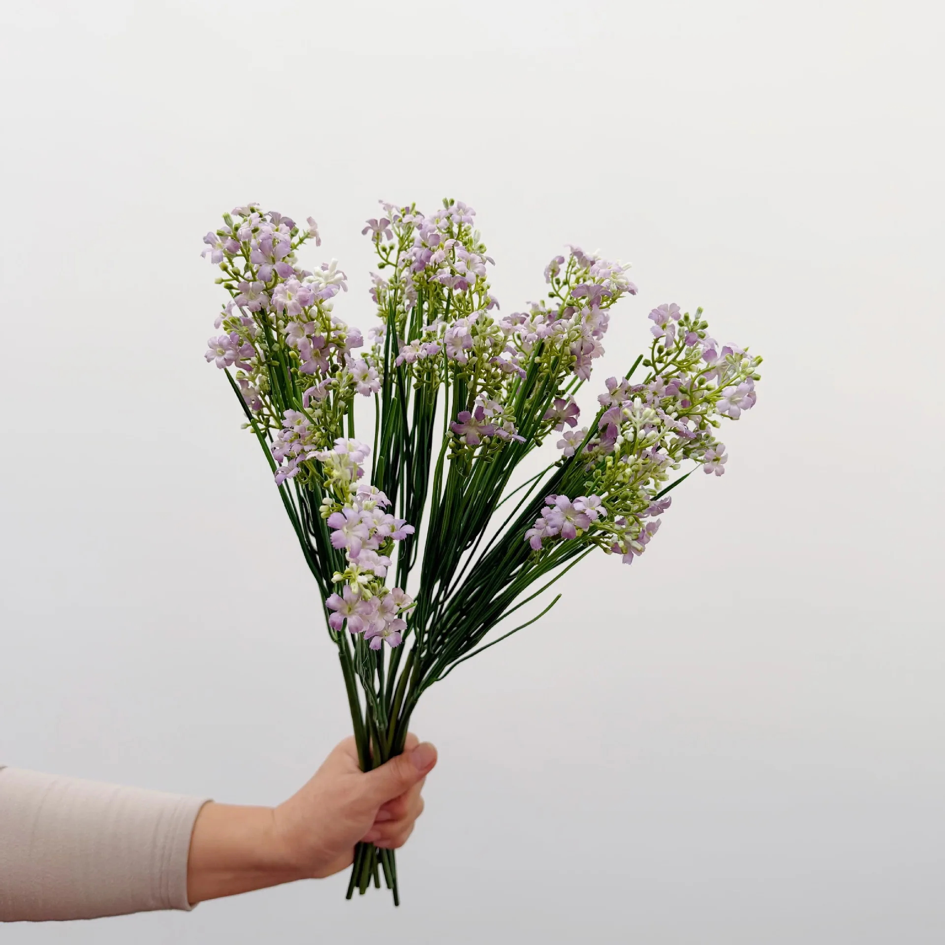 5 Stück Künstliche Blumen Mini-Wildchrysanthemen Heimdekoration Waldparty Tischdekoration Hochzeit Wegweiser Seidenblumen – Detail 9