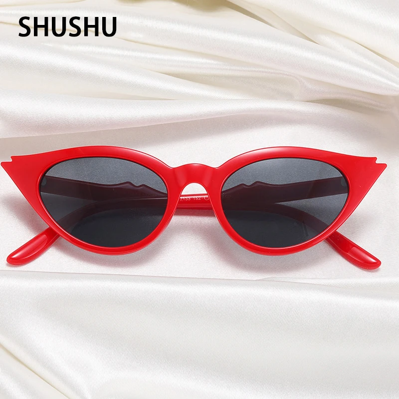 A201 Fashion Cat Eye Ladies Fox Ear Sunglasses Personality Trend Wear Sun Glasses Women's Sunshade UV400