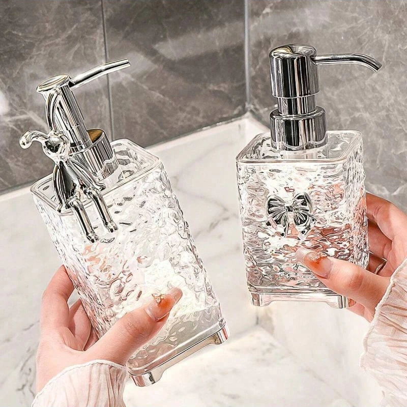 Luxury Foam Soap Dispenser Bottle Press-type Bathroom Liquid Shower Gel Empty Bottle Shampoo Container Bathroom Accessories