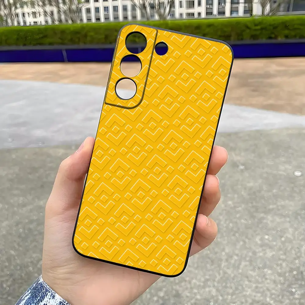 Binance Logo Phone Case For Samsung S26 S25 Plus S20 S20 Plus S22 Ultra S23 FE S21 Plus S21 Ultra Soft Cover