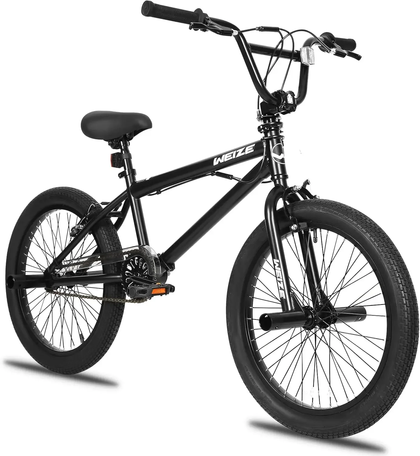 FreestyleBike, 20 inch Trick Bicycle for Kids and Adults Men Women, Hi-Ten Steel Frame, 360 Degree Rotor Freestyle, 4