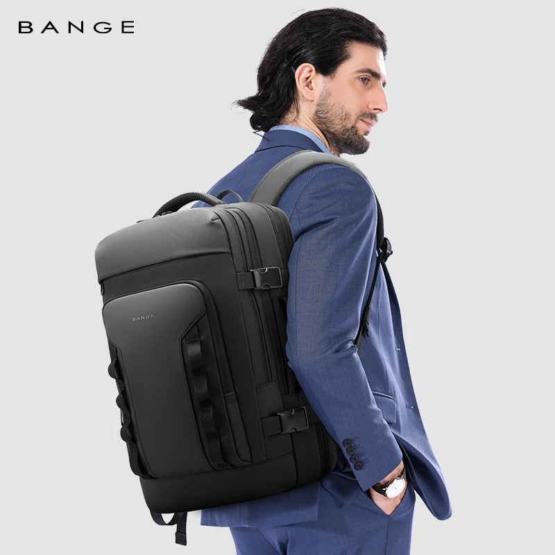 Bag Large Capacity Travel Backpack Expandable 40L Waterproof Business Trip Short Distance Long Distance Can Board The Backpack