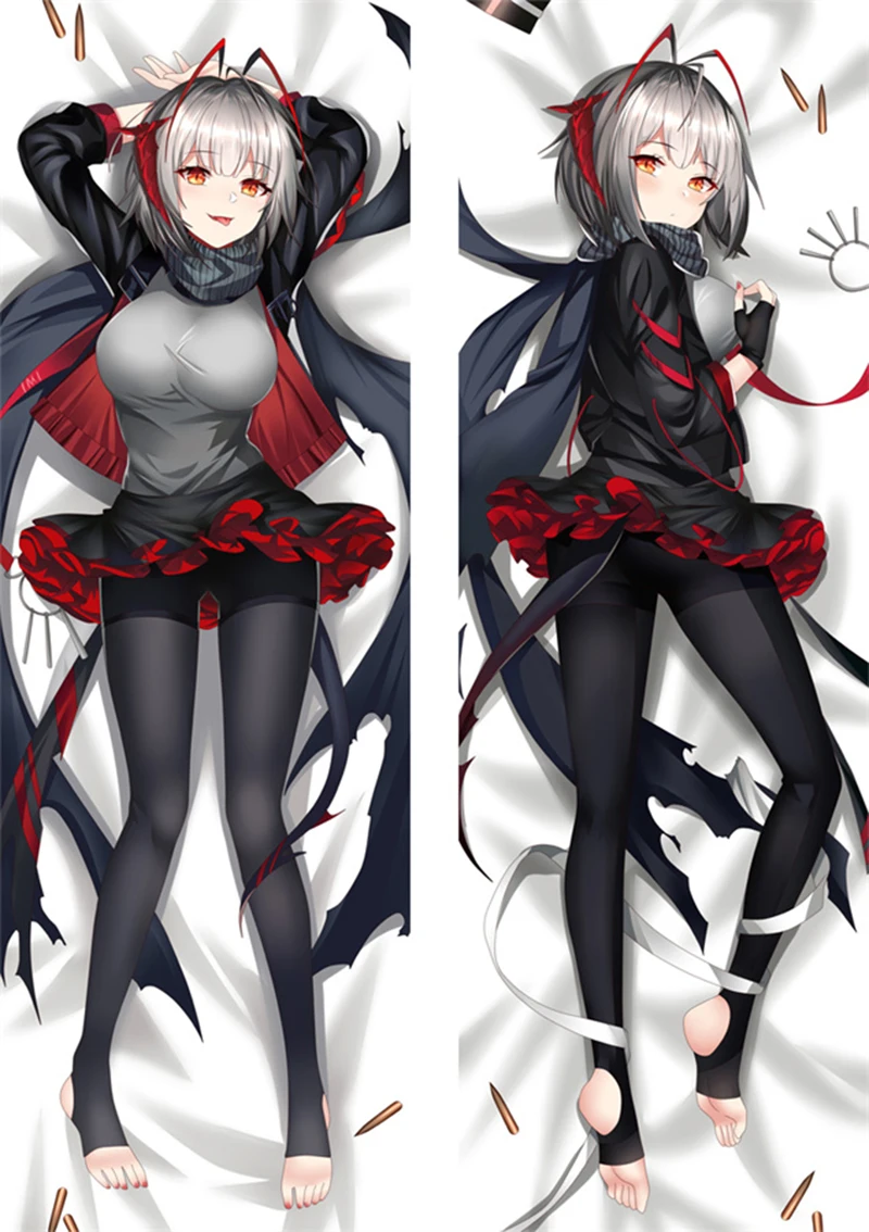 

Arknights W Dakimakura Otaku, постельное белье для косплея, чехол для подушки в стиле аниме для девочек, обнимающая наволочка для тела, двухсторонний принт в натуральную величину