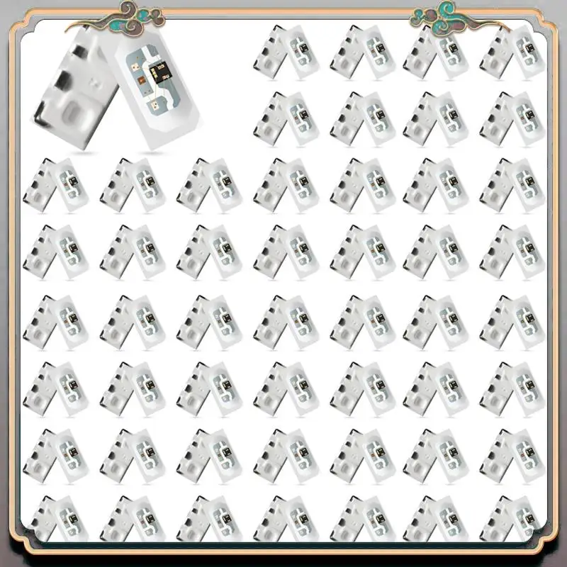 

Прочный 300 шт. SK6812 SIDE-A SK6812 IC в светодиодном чипе, боковое освещение SMD 4020 RGB для полосового экрана, индивидуально адресуемый