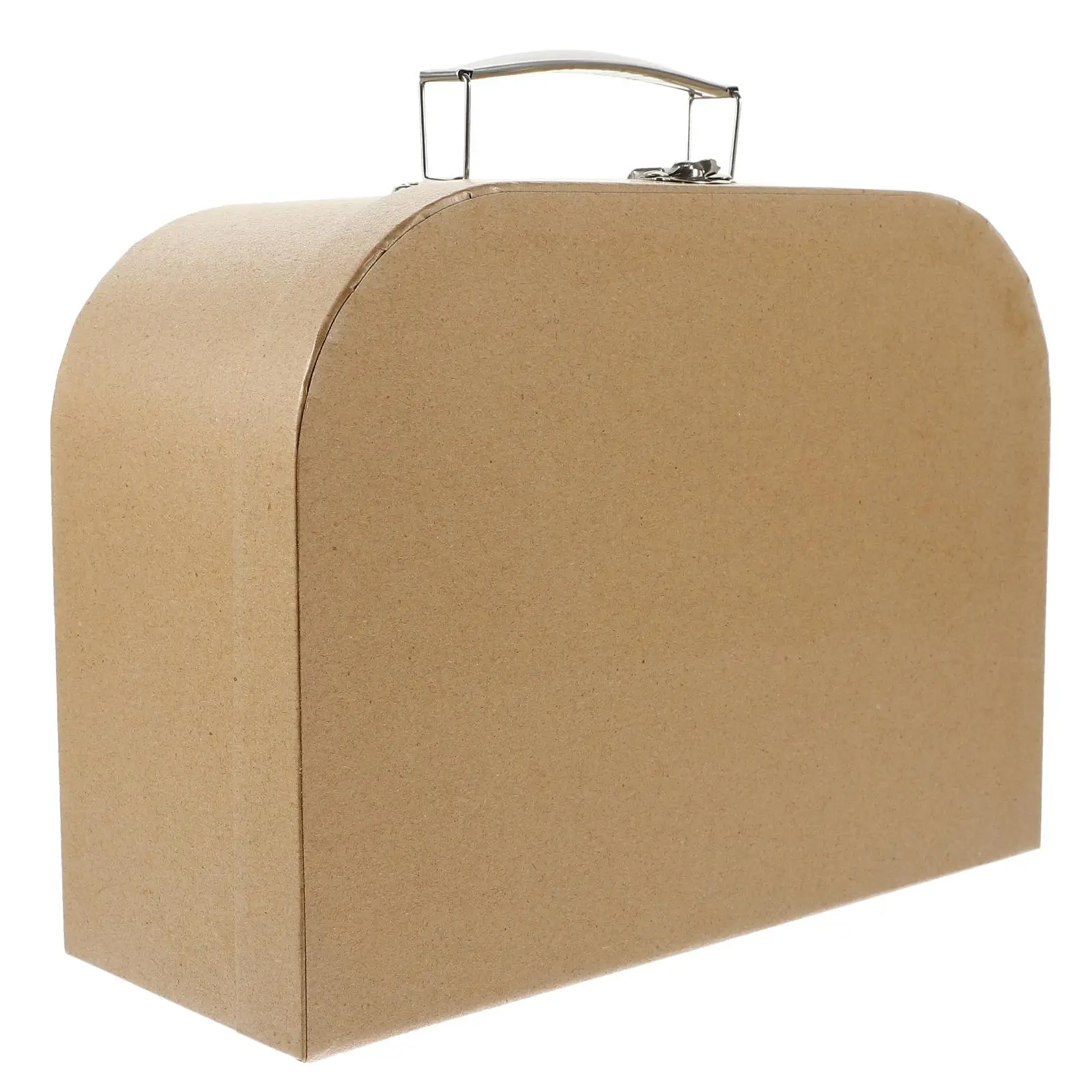 

Kraft Paper Suitcase Paperboard Boxes with Lids Gift for Gifts Jewelry Suitcases Christmas Wrapping