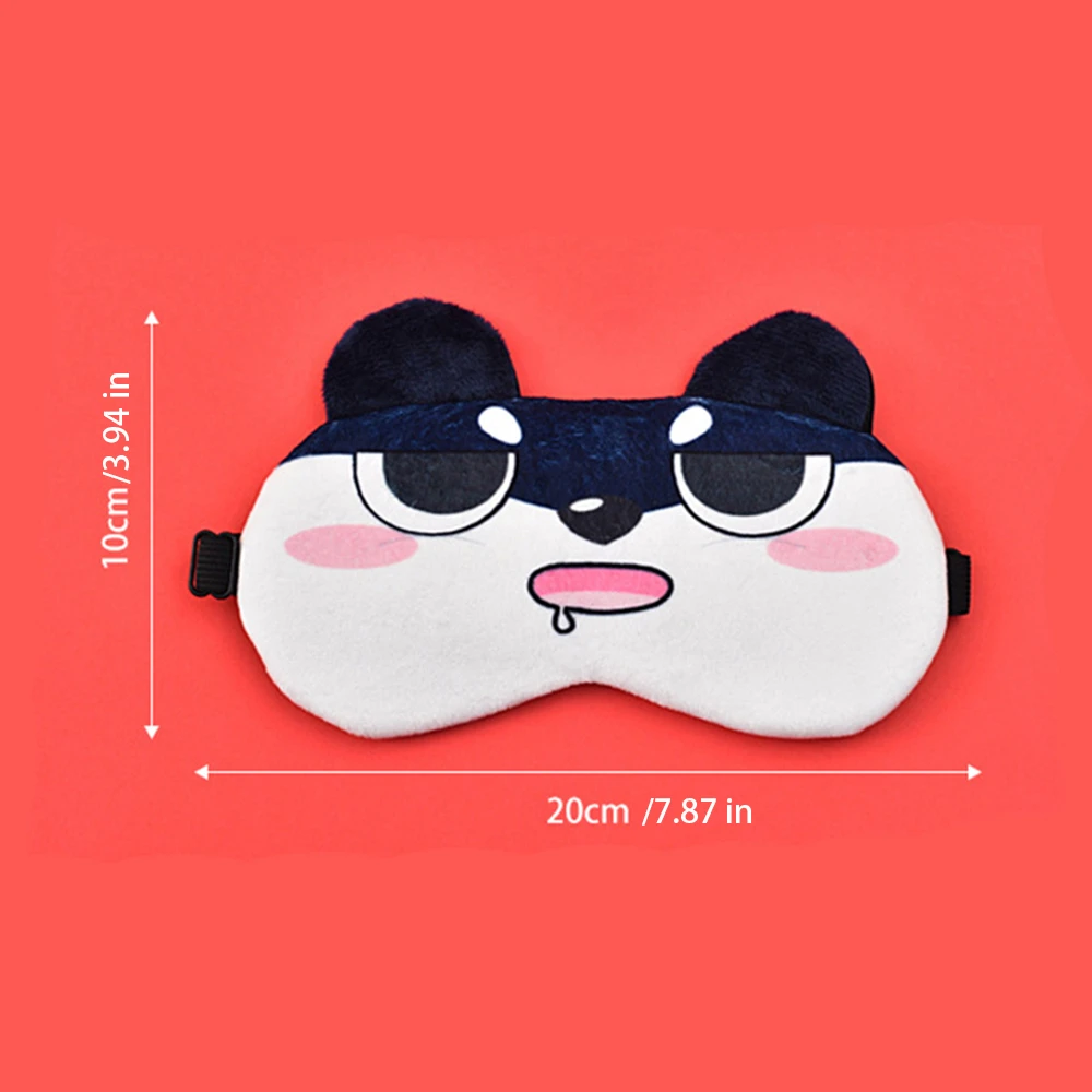 Cartoon Fun Cute And Funny Crystal-Covered Ultra-Soft Breathable Comfortable Sleep Mask Suitable For All Seasons Practical Gift.