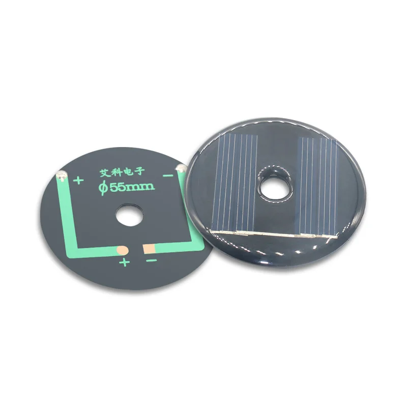 1PC 1V 1,5V 2V 2,5V 3V 3,5V Mono/Poly Solar Panel 50mA 80mA 100mA 130mA 150mA 300mA Mini Runde/Quadratische DIY Solar Ladegerät