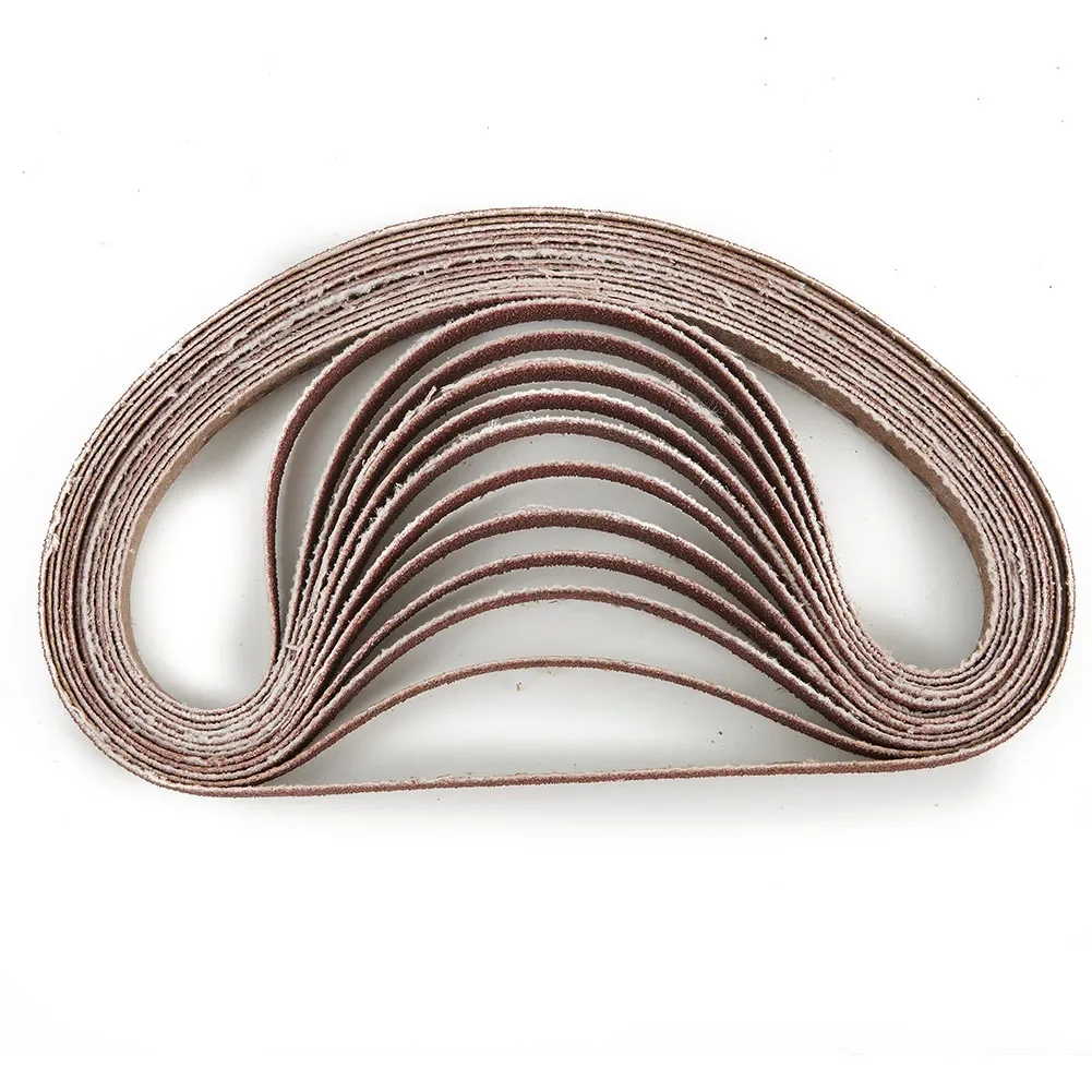 50pcs Sanding Belt 60/80/100/120 Grits For 10x330mm Sanders File Sanders Sander Angle Grinder Modified Accessories