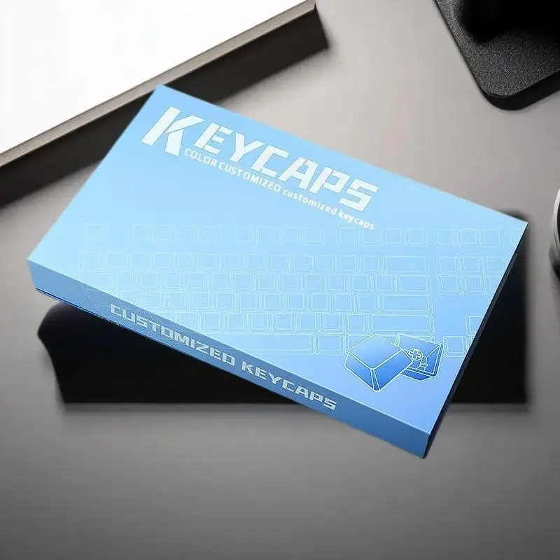 Keycap Storage Box Tray Mechanical Keyboard Keycap Transparent Dustproof Display Box