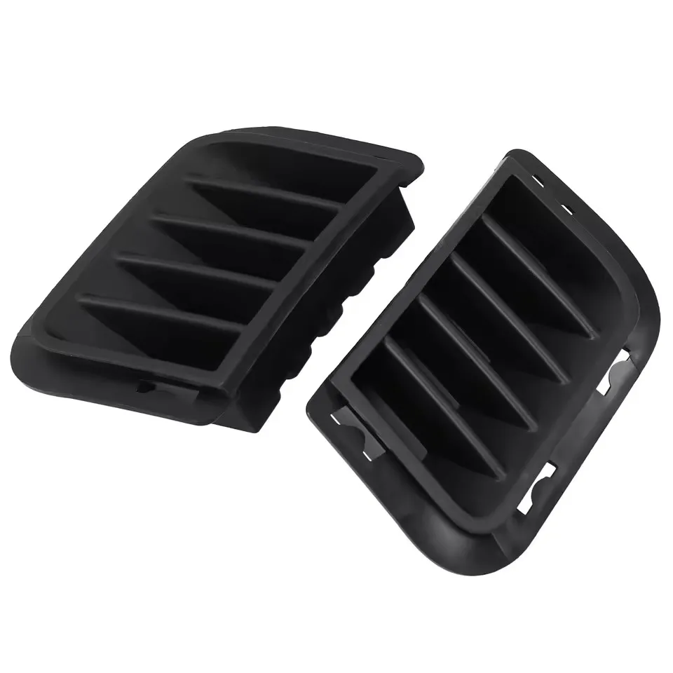 Front Fog Light Block Cover Black Light Grille Bar Side Cover for Hyundai Sonata NF 865233K000 865243K000