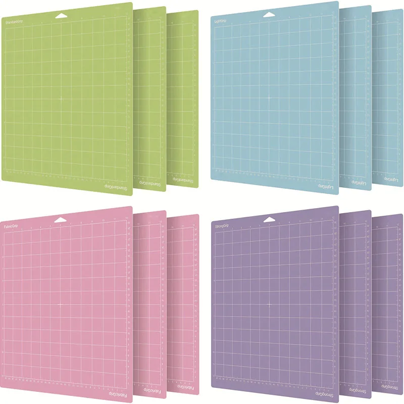 1/3 قطعة استبدال المحمولة النقش صورة ظلية قطع حصيرة ل كريكت لاصق بولي كلوريد الفينيل قطع الحصير للحرف اليدوية الخياطة جميع الفنون الساخن