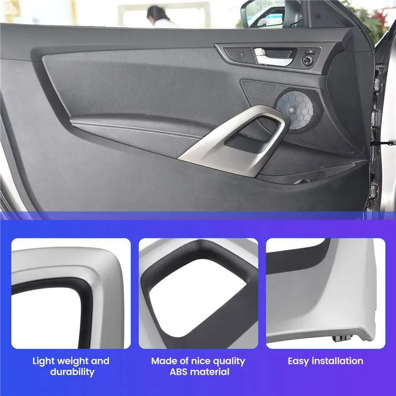 Car Inside Door Grip Handle For Veloster 2011-2014-A67F