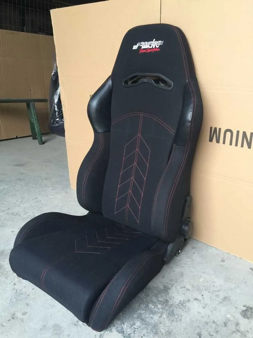 2pcs1051 PU Leather Adjustable With Slider Universal Use Racing Seat