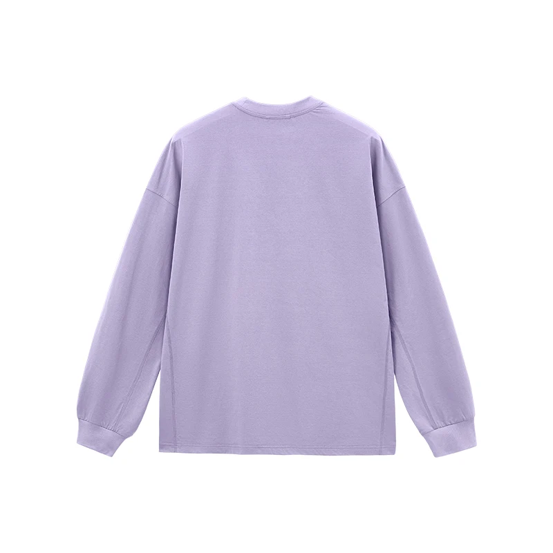 تي شيرت بلون سادة بأكمام طويلة 25 خريف ملابس رياضية أساسية خفيفة الوزن وسريعة الجفاف #3