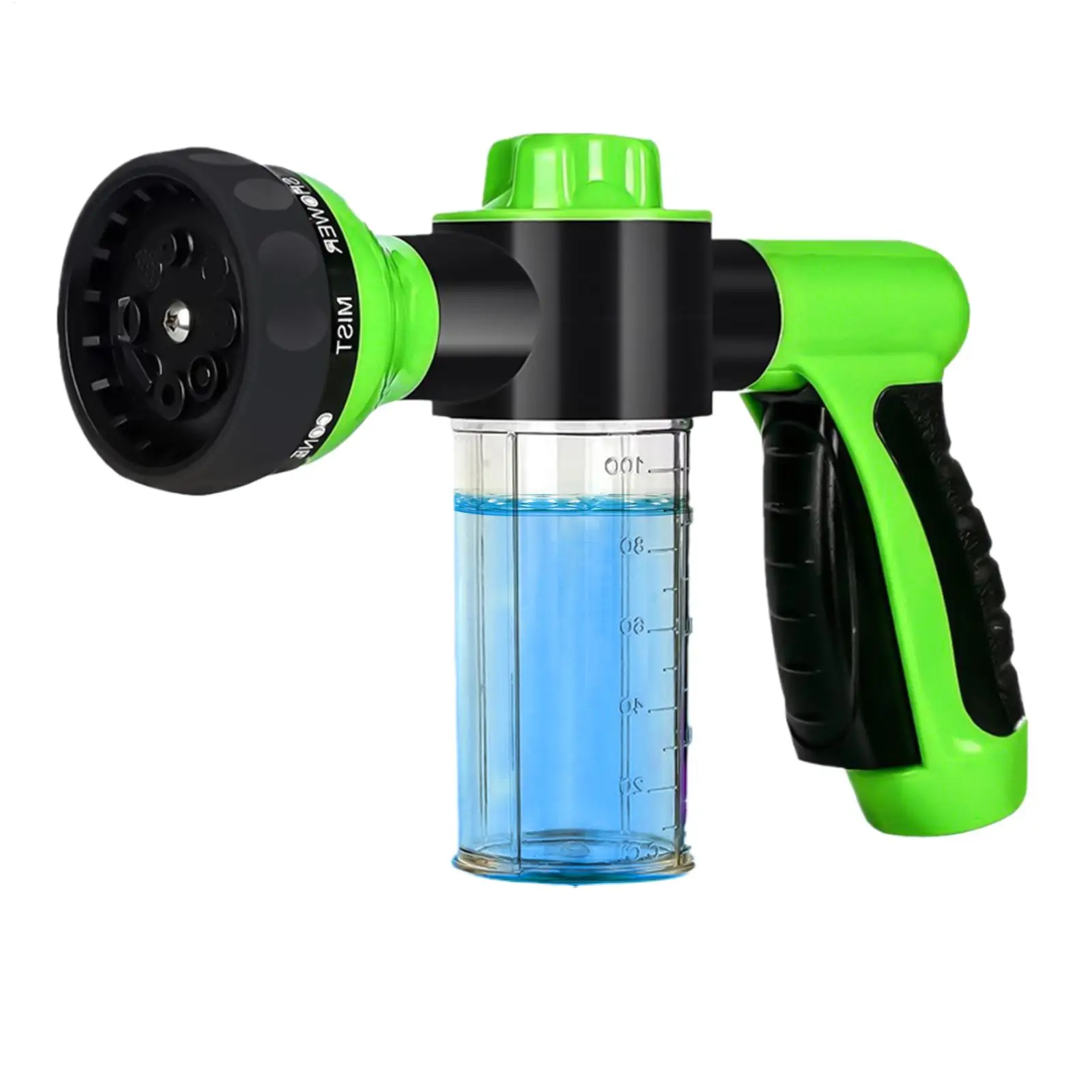 

Foam Cannon Pressure Washer Adjustable Spray Patterns High Pressure Leak-Proof Cleaning Garden Hose Spray Nozzle For Gardening