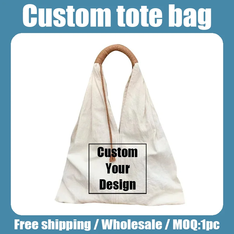 

Сумка-тоут с логотипом на заказ, универсальная сумка для отдыха, большая вместимость, литература, искусство, большая сумка на открытом воздухе, сумка с принтом изображений, сделай сам, оптовая продажа