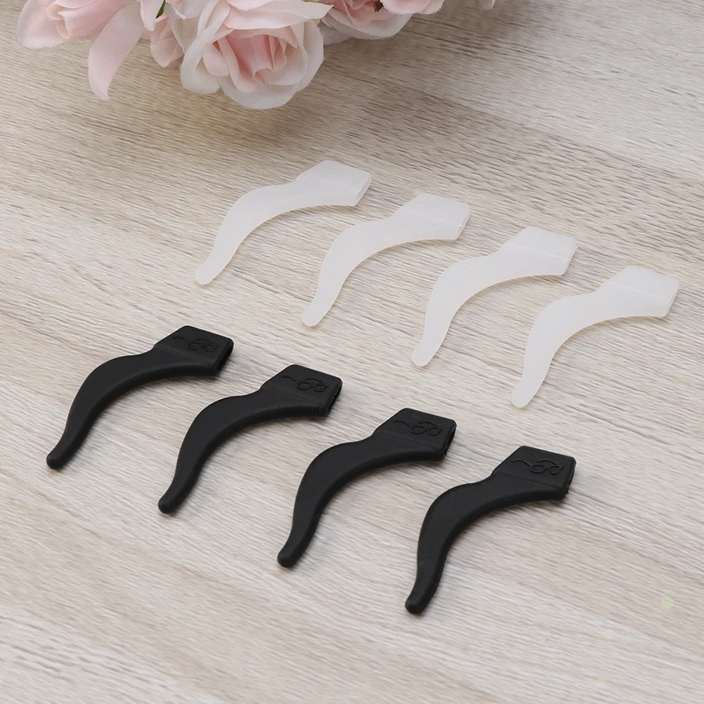 

Glasses Non-Slip Cover Anti-Slip Ear Pads For Sports Running Sunglasses Set Outdoor Eyewear Accessory Black