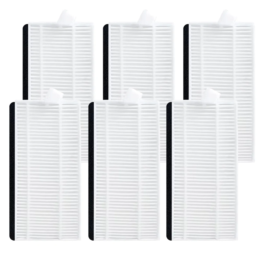 For ILIFE V3x Robot Vacuum And Mop Replacement Parts Filter Accessories Receive 6 Pieces Of Filters In Total