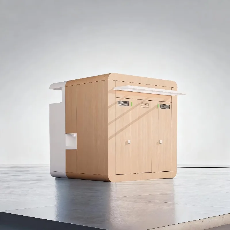 Toilette mobile intelligente da esterno ad alta capacità - Utilizzo per 6 persone, facile da trasportare