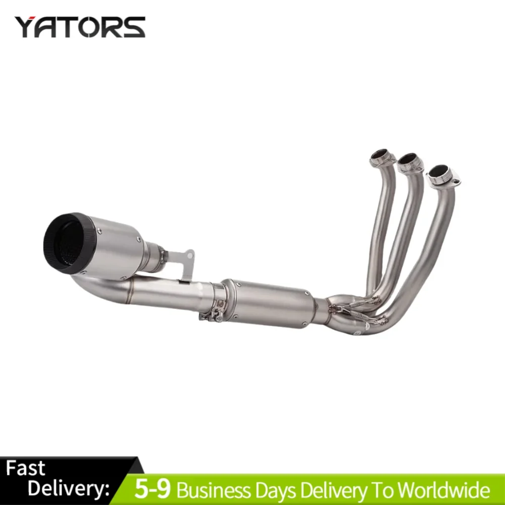 

Full System Exhaust & Exhaust Systems for CF-Moto 675SR, 675R, 675NK, 675SRR – Including Exhaust Pipe