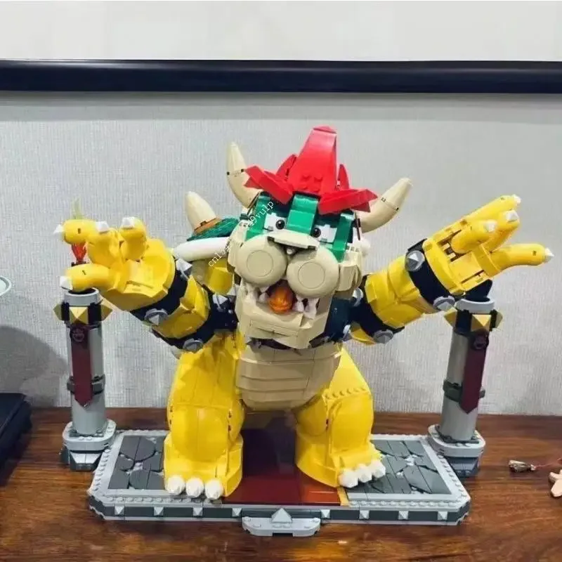 2807PCS Mighty Bowser King Bowser New MOC Building Kit Blocks Bricks Toy Diy Kids Birthday Gift Compatible 7141171395 Set TheKit