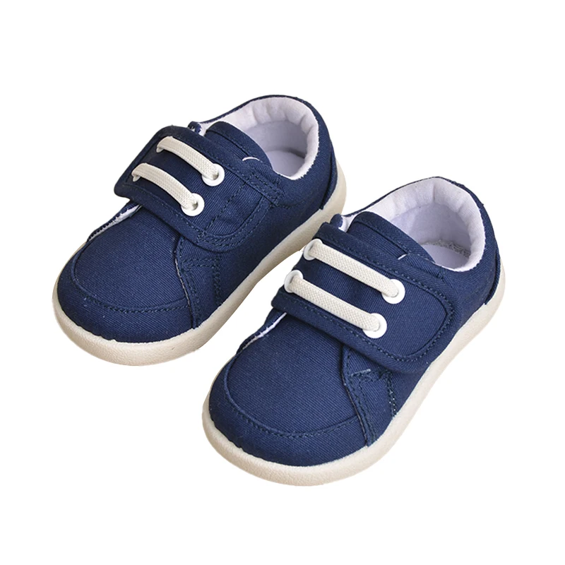 Toddlers  Fashionable  Comfortable Outdoor  Canvas Lace Up Casual Walking Sneakers EK9S108