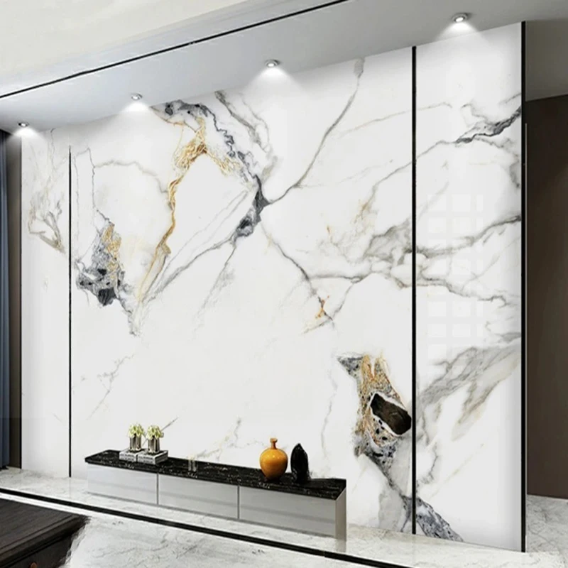 MU7705 Custom Size 3D Stereo Mural Geometric Line Pattern Home Decor Wallpaper Living Room Bedroom Background Backdrop