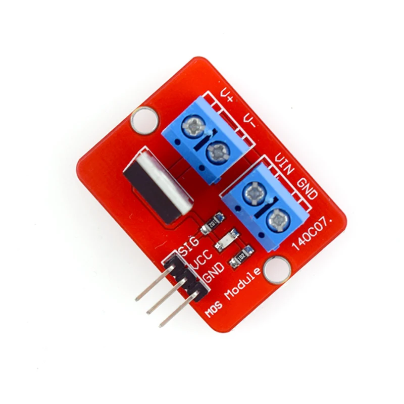 Módulo de driver irf520 módulo de driver mosfet 0-24v para arduino singlechip, braço, raspberry pi