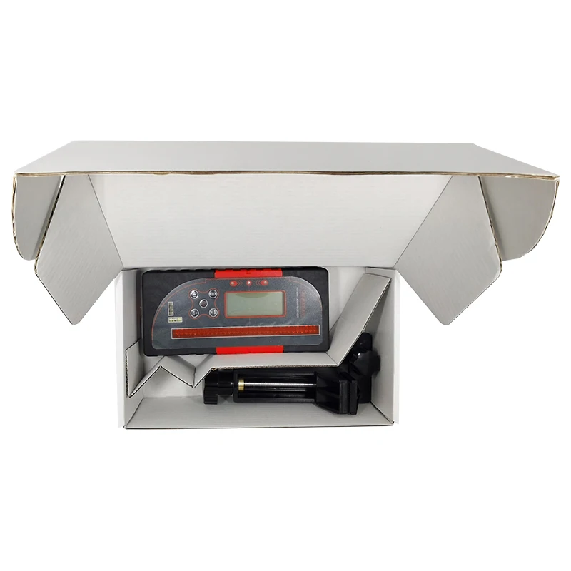 Heipoe JP1700 red beam digital Rotary Laser Receiver 300m working range red rotarting beam Digital Detector User guide