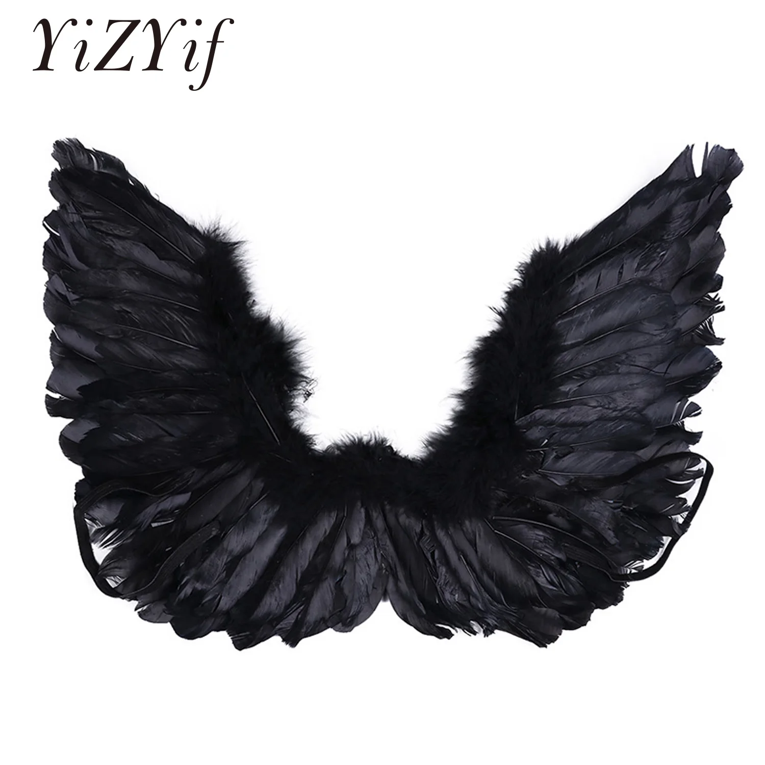 Schwarz flügel Fee Engel Flügel Feder flügel Bühne Zeigen Cosplay Kostüm Maskerade Karneval Weihnachten Party Requisiten Cosplay flügel