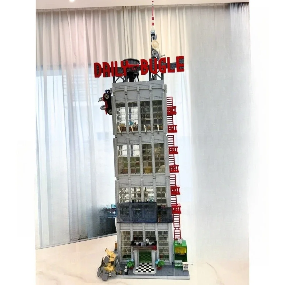 مجموعات مكعبات بناء المكاتب 76178 متوافقة مع جزيئات ليغو مناسبة لهدايا عيد الميلاد 3772 قطعة