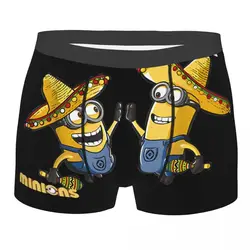 Minions Despicable Me Minions Underpants Breathbale Panties Man Underwear Sexy Shorts Boxer Briefs