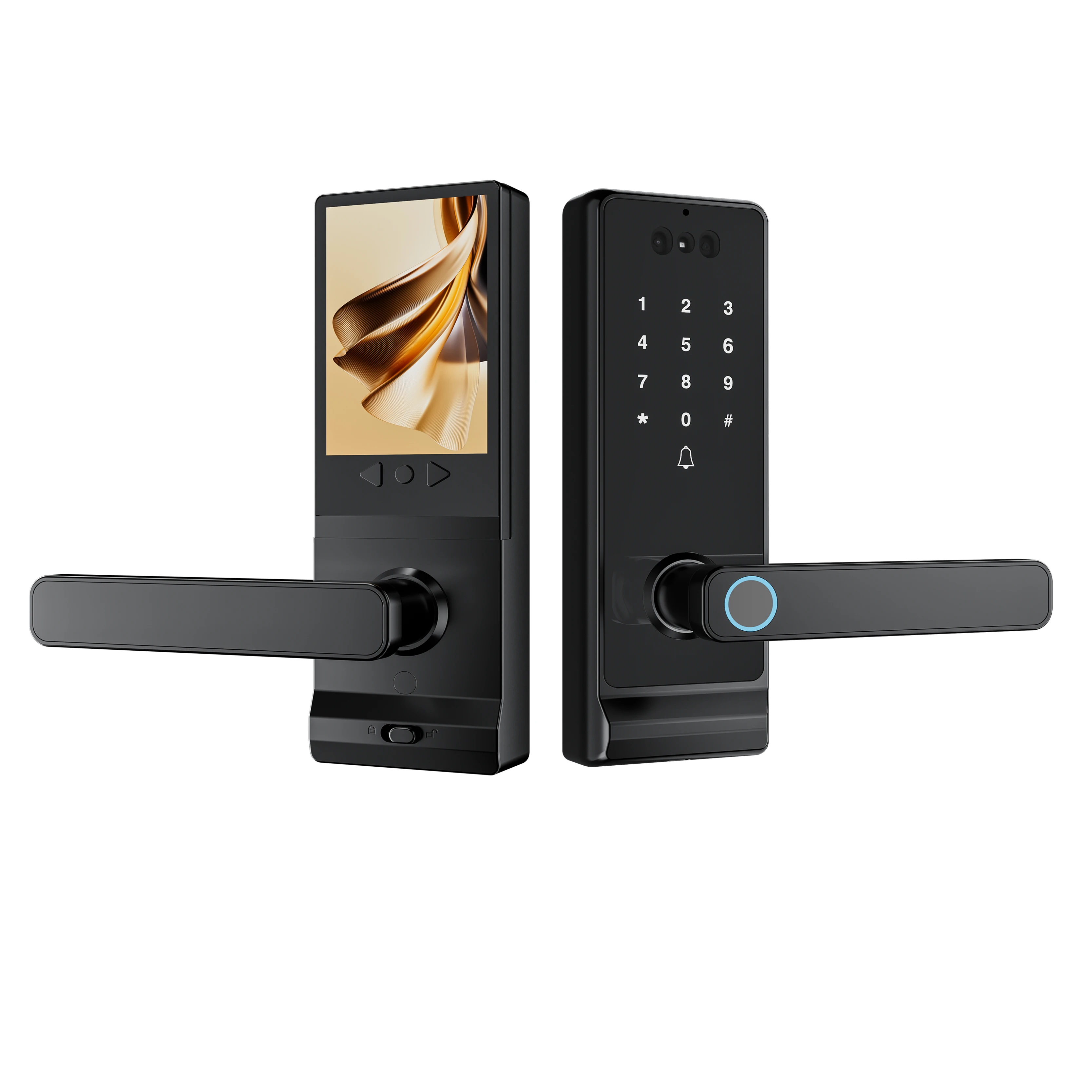 Smart Fingerprint Face Recognition Digital Camera for Steel/Aluminum/Wood /Wi-Fi Enabled Lithium Battery