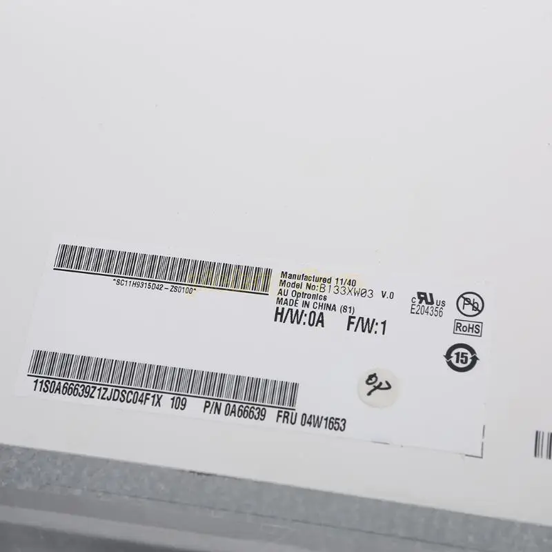 Q5WA LCD -экран для матрицы 40p 13,3 дюйма LP133WH2 TL L6 HA LTN133AT16 20 27 LP13