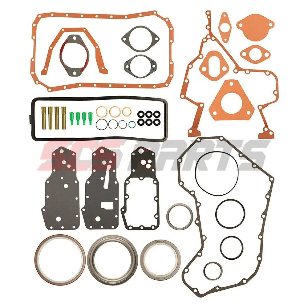 

3802375 3802019, 3802266 Комплект нижних прокладок двигателя для двигателя Cummins 4BT3.9