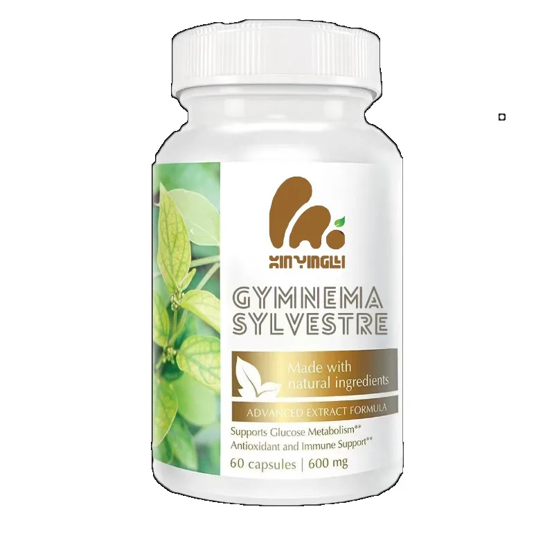 Gymnema Sylvestre Supplement 600mg Concentrated Herbal Extract Capsules | Non GMO and Gluten