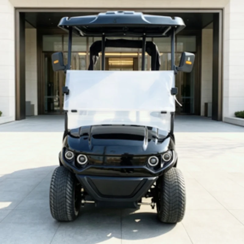 2 Seater Golf Cart Made In China Club Car Lithium Battery Off-Road Utility Vehicle Golf Bag Rain Cover Golf Bag Rack And Basket