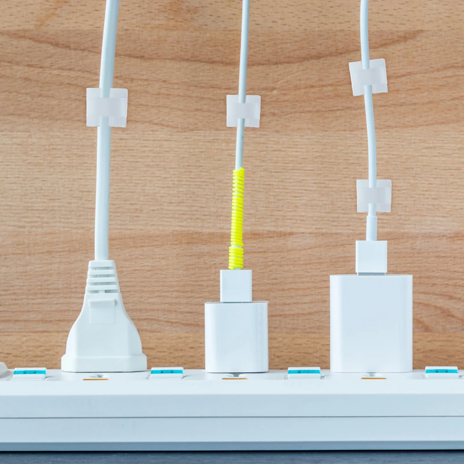 50 قطعة منظم الأسلاك العملي كابل حارس كليب لسماعات الرأس شواحن الكابلات مكتب منظمة توفير المساحة إدارة الحبل