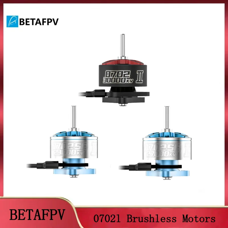 

BETAFPV 0702SE/0702 II Brushless Motors: 23000KV/27000KV/30000KV – Perfect for 65mm Whoop Drones